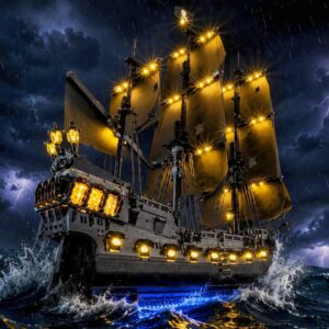 BrickSoul Light Kit for LEGO Pirate Ship 10365