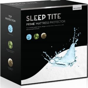 MALOUF Sleep Tite Mattress Protector - Queen, 15-Year Warranty