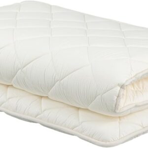 FULI Japanese Futon, Twin XL, White - Foldable Floor Bed