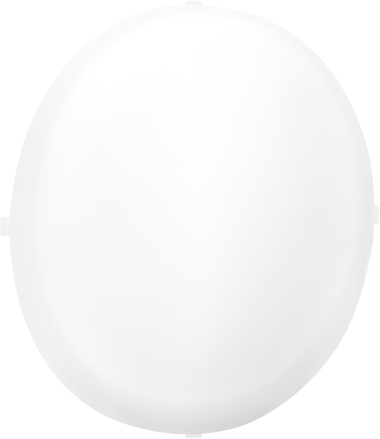White Bathroom Exhaust Fan Lens Cover, 8.25" Replacement