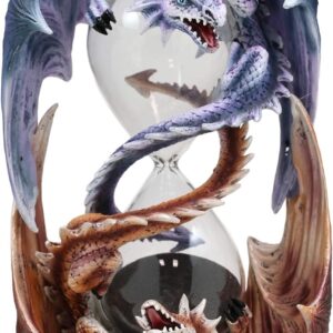 Ebros Ice & Fire Dual Dragon Sandtimer 7.5 Inches
