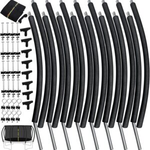 10ft Trampoline Replacement Poles & Net Kit