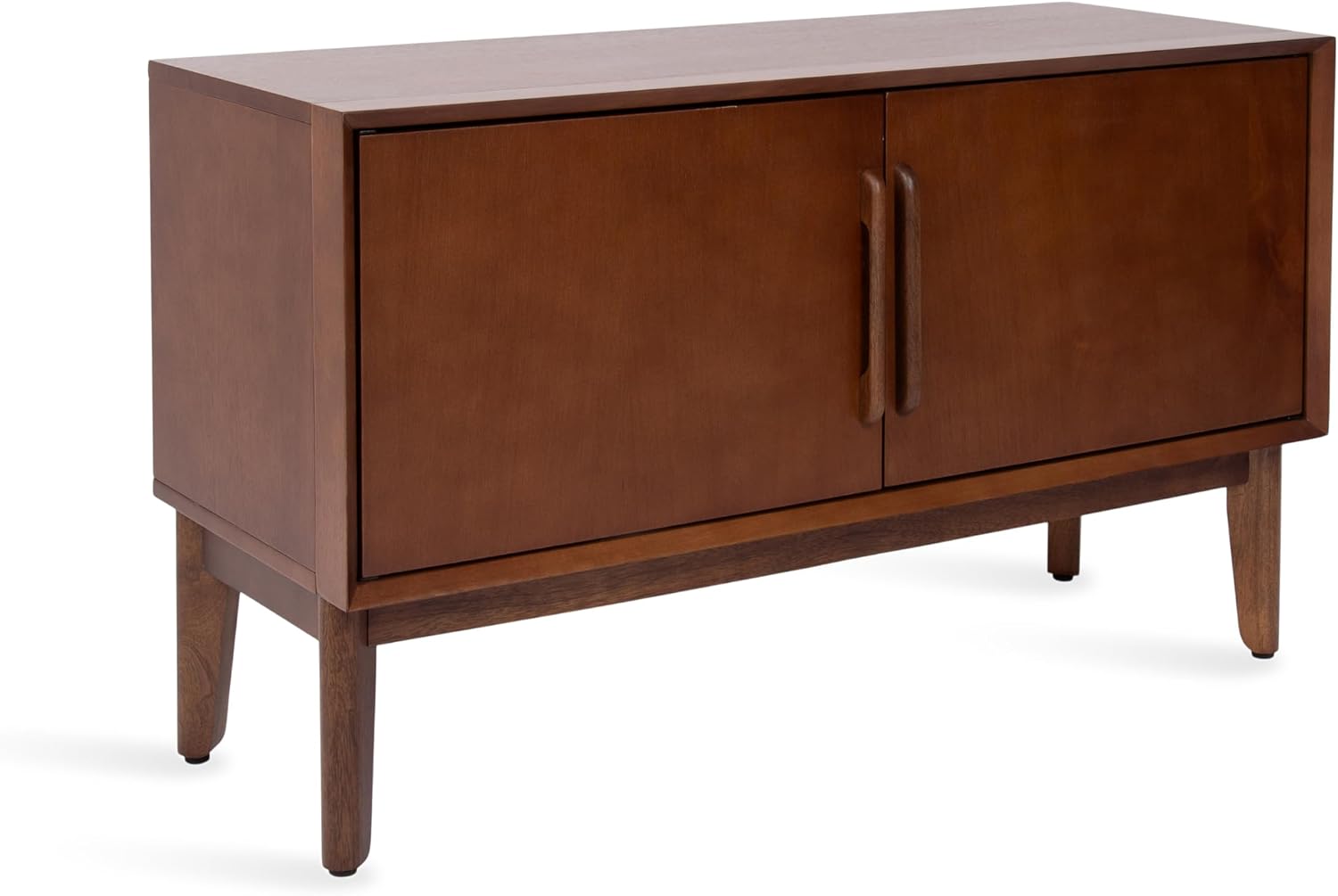 Kate & Laurel McCutcheon Mango Wood Media Cabinet, Walnut Brown