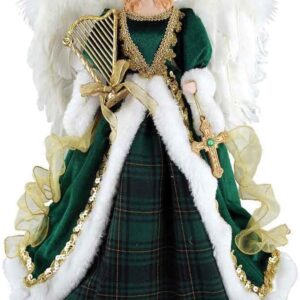 Santa's Workshop 16" Irish Angel Tree Topper
