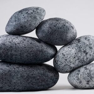 VERCART 6 Stone-Shaped Throw Pillows & Floor Pillow Set #9045