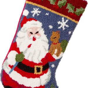 Glitzhome 19" Snowman Christmas Stocking - Holiday Mantel Decor