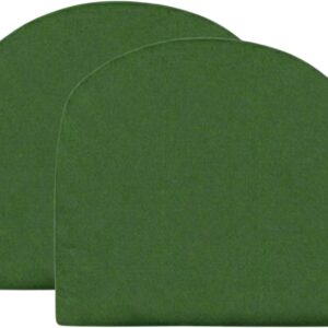 RSH DECOR Outdura U-Shape Cushions 2-Pack, 22" x 22" (Clover Green)