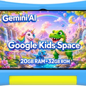 SVITOO Kids Tablet 10" Android 16 w/ Parental Controls & Case