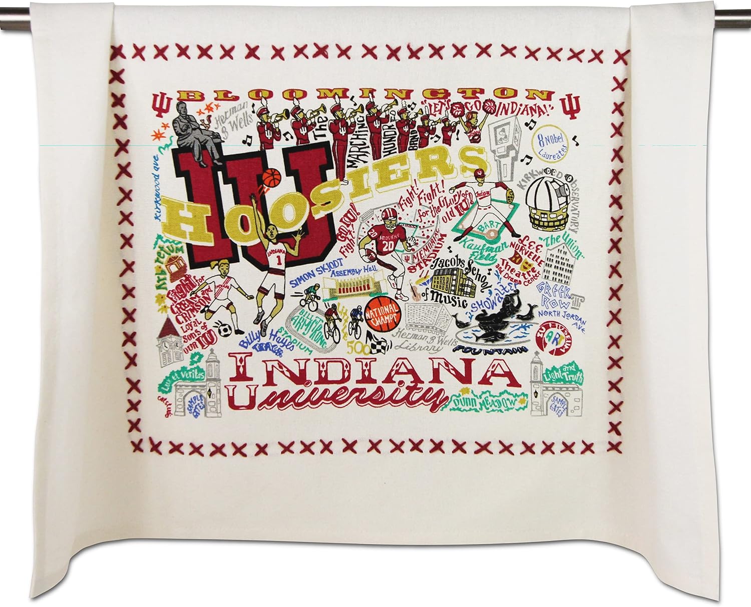 Indiana Hoosiers Kitchen Towel - Catstudio