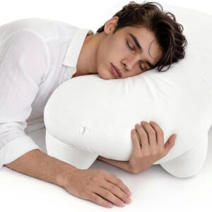 Side Sleeper Pillow with Arm Hole for Shoulder Relief