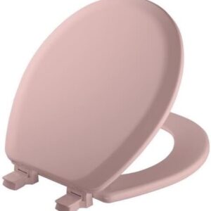 Pink Round Toilet Seat Replacement for Bemis 41EC-023