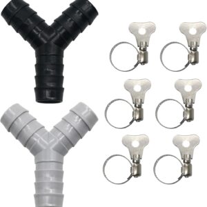 2-Piece Y-Shaped Washing Machine Hose Splitter