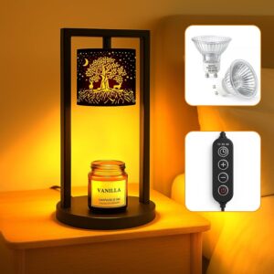 Tree of Life Candle Warmer with Timer & Dimmer