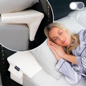 XetraDesign Bed Wedge Pillow, White Twin 39"