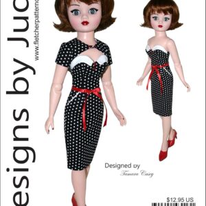 Rockabilly Doll Clothes Pattern for 21" Cissy Dolls