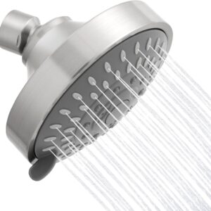AISOSO 5-Mode Shower Head, Brushed Nickel