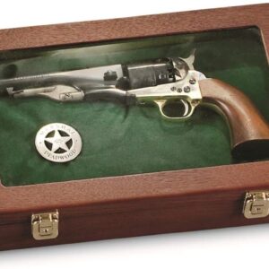 CASTLECREEK Oak Handgun Display Case with Lock