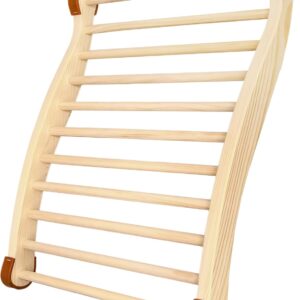 Cedar Sauna Backrest – Non-Slip Infrared Sauna Chair