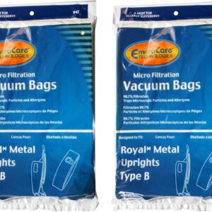 EnviroCare Micro Vacuum Bags - 12 Pack for Royal Upright Type B