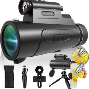 80x100 HD Monocular for Stargazing & Birdwatching
