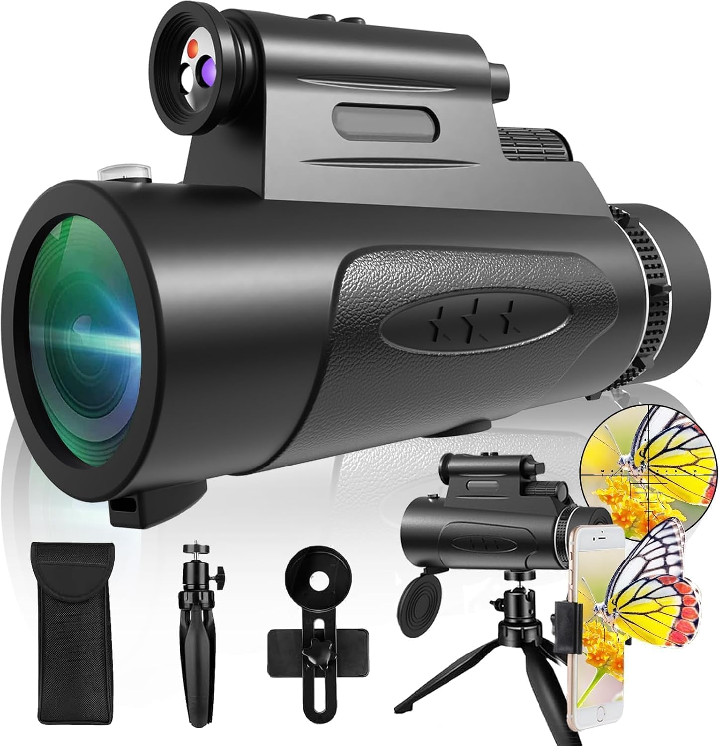 80x100 HD Monocular for Stargazing & Birdwatching