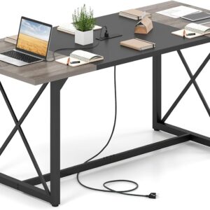6FT Giantex Conference Table, 6-8 Seat, Power Hub