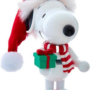 Peanuts Snoopy 5" Mini Nutcracker - Santa Hat