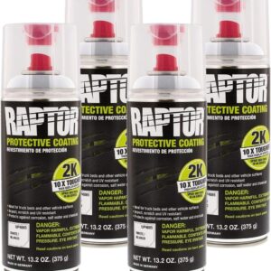 U-POL Raptor 2K Bedliner Aerosol Spray (4-Pack)