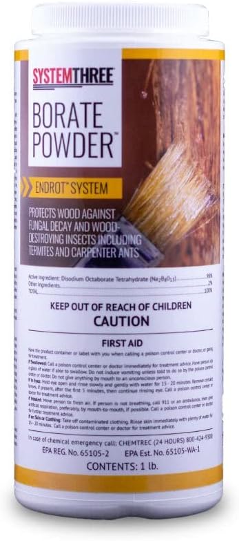 System Three EndRot Borate Powder - White, 1 lb