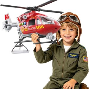 Ximoeo Kids Helicopter Toy with Lights & Sounds - Perfect Gift