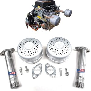 ARSPORT Stainless 304 Exhaust Kit for Predator 670 V-Twin