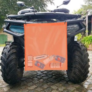 UTV ATV Mesh Trash Bag - Fits Polaris RZR, Can-Am & More