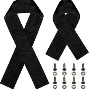 CyberNexus Boat Rod Straps – Hold 5 Rods, Black