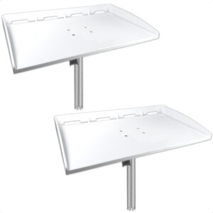 Five Oceans Boat Cutting Board 2-Pack, Rod Holder Mount
