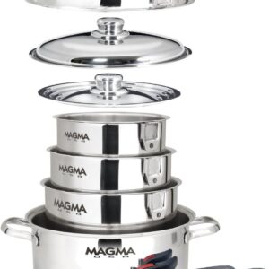 Magma 10-Pc Stainless Steel Cookware Set