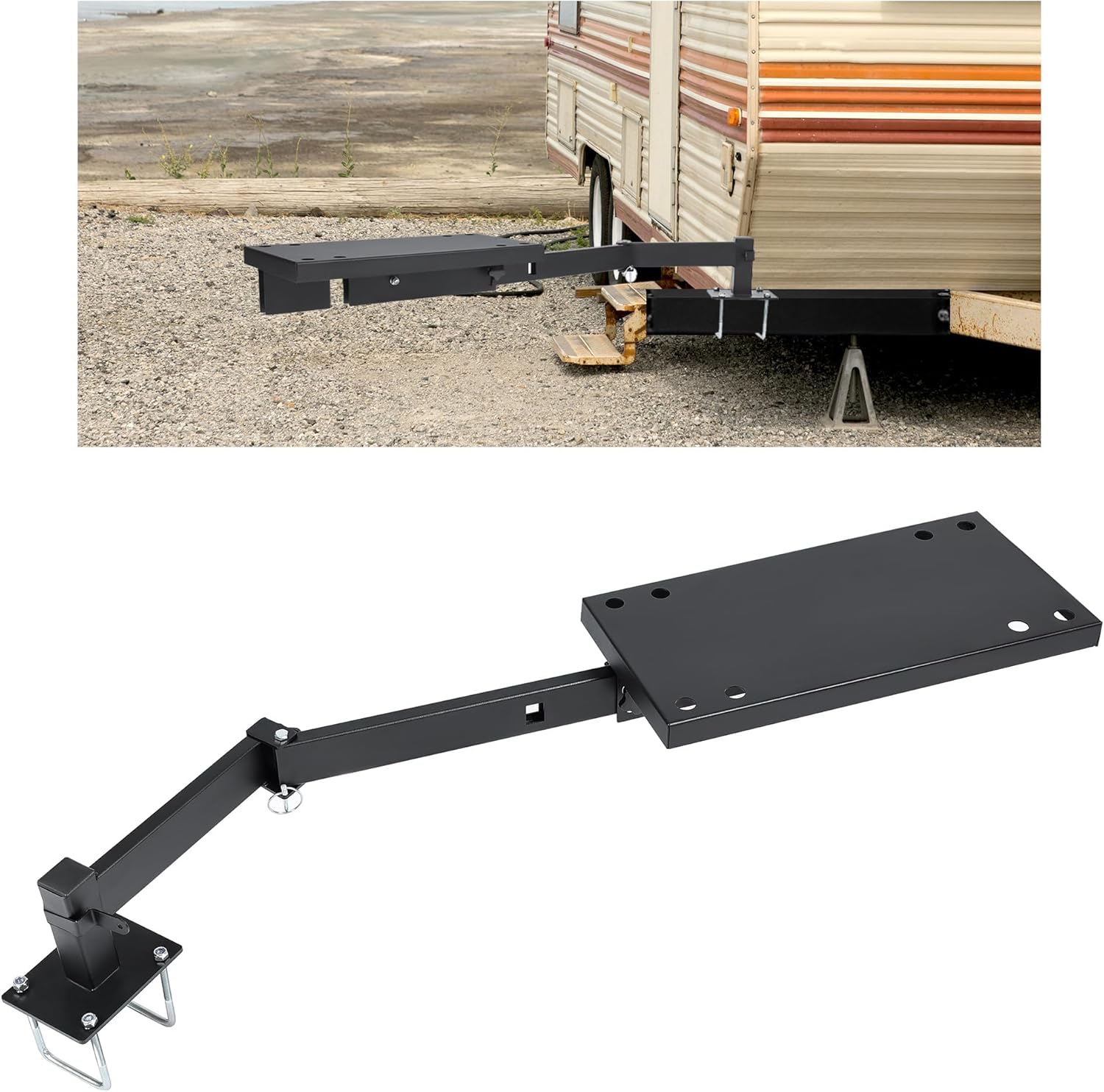 KUAFU 4" RV Griddle Mount for Bumpers | Universal Fit