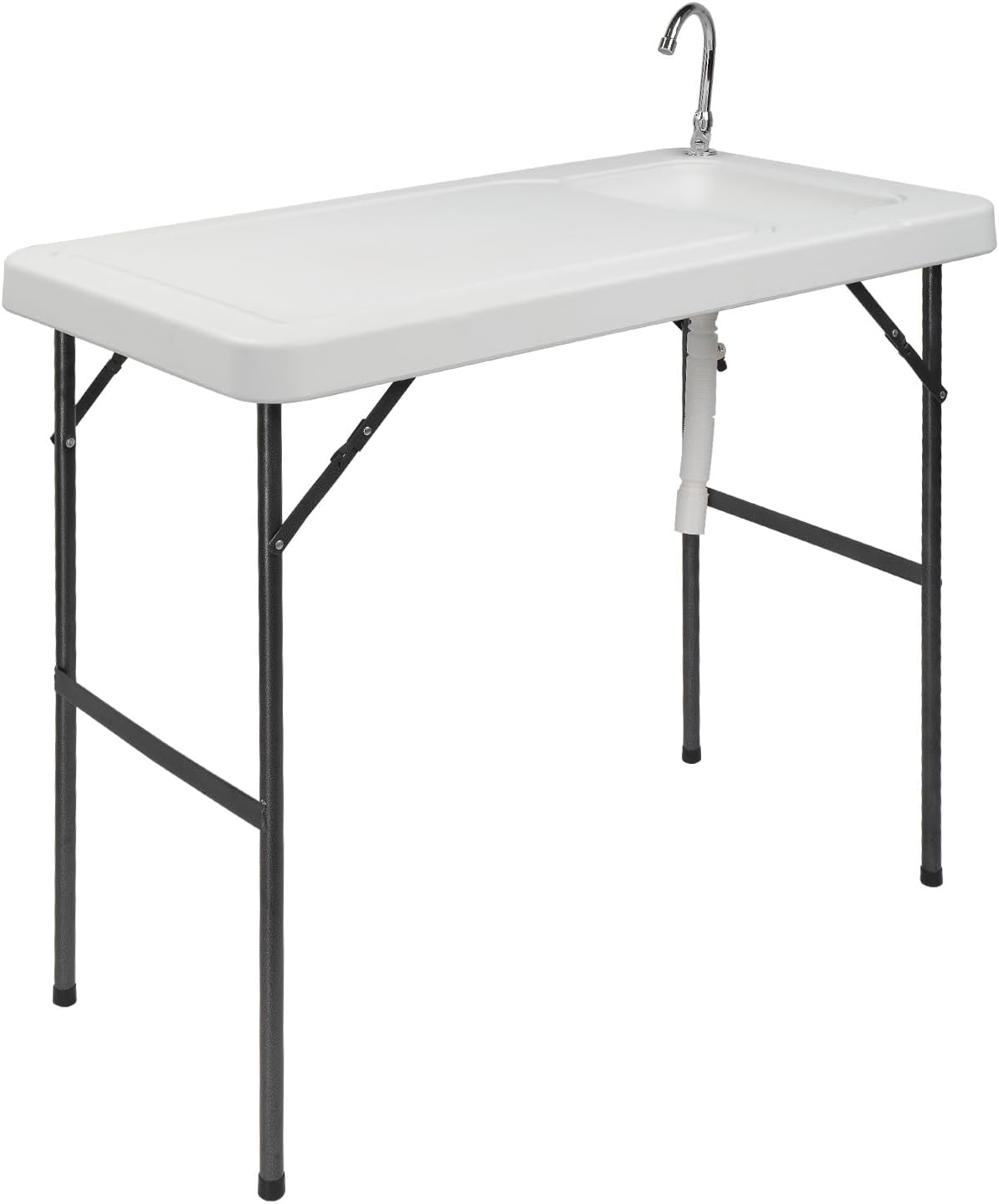 Shyneer Folding Fish Cleaning Table with Sink