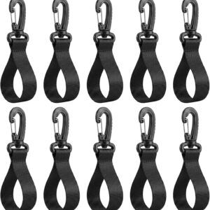 10pc Kayak Paddle Holder Set - Black