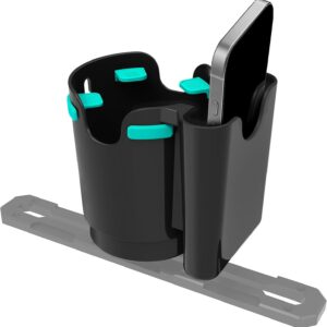 ANGAR 2-in-1 Kayak Cup & Phone Holder (Black)