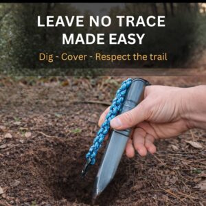 Just Hyke Trailmate Ultralight Hiking Trowel
