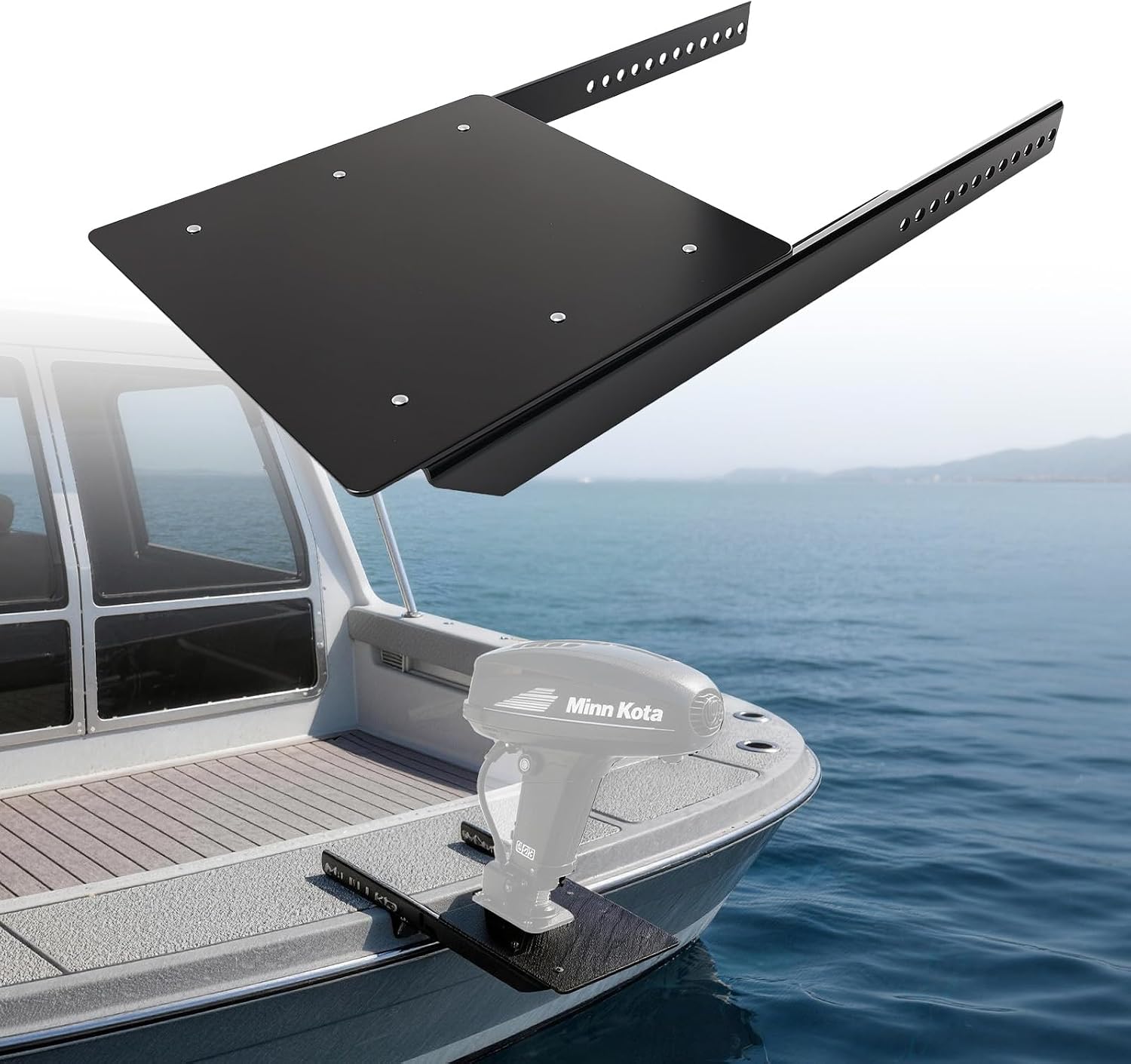 maXpeedingrods Pontoon Grill & Winch Mount, Heavy Duty
