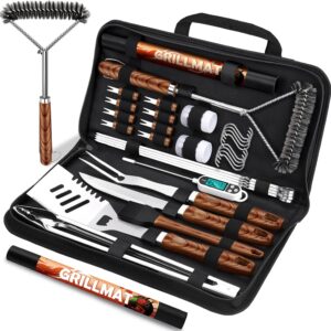 RINPIR 31-Piece BBQ Grill Tools Set - Stainless Steel