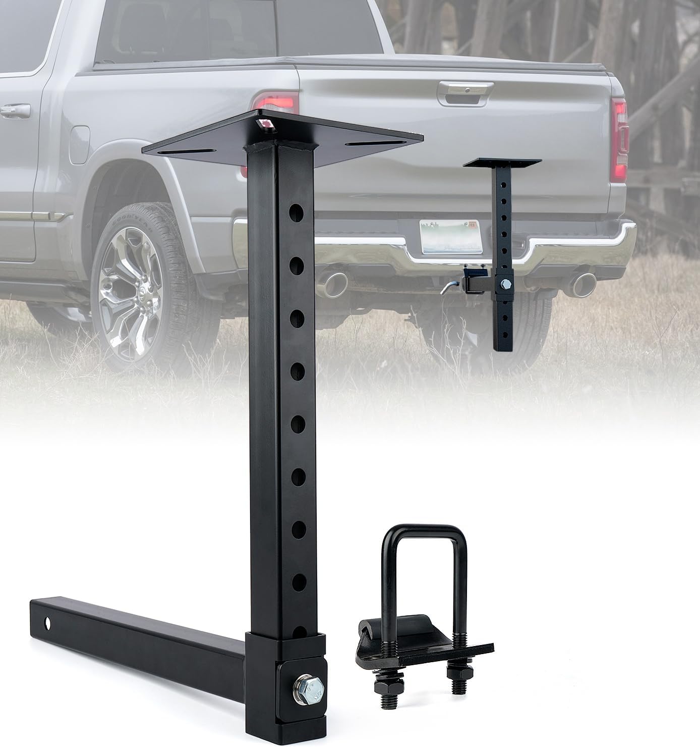 Lupar Heavy-Duty Hitch Vise Plate, 2-Inch Receiver