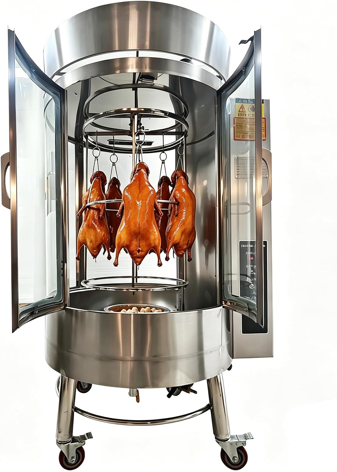 TECHTONGDA Commercial Duck Roaster 220V LPG Oven