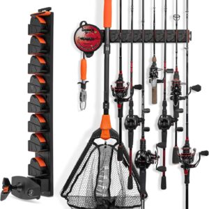 KastKing GravityLock V8 8-Rod Wall Rack