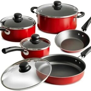 9-Pc Ratoyal Nonstick Cookware Set - Pots & Pans