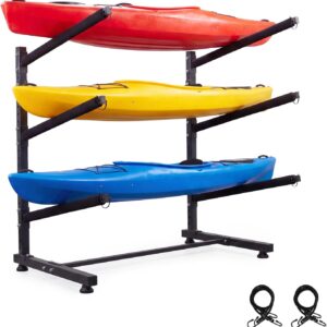 Bonnlo Kayak Storage Rack - Heavy Duty Stand