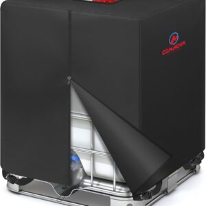 Comnova 275 Gal IBC Tote Cover - Heavy-Duty Waterproof Tank Cover