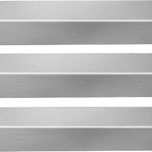 16.5" Stainless Steel Grill Heat Plates - 3-Pack