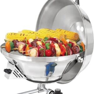 Magma Marine Kettle 3, Stainless Propane Grill & Stove